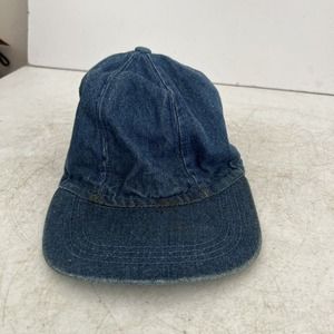 Vintage Importina 100% Cotton Jean Hat Adjustable